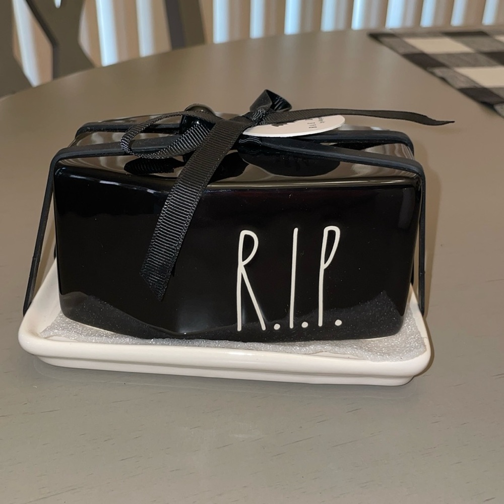 Rae Dunn R.I.P. Butter Dish